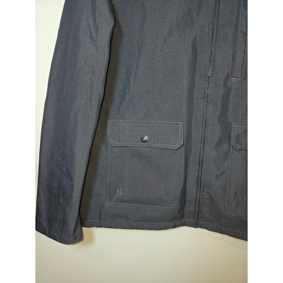 Cody James Core Jacket Mens Medium Gray Water Repellent Outdoor Full Zip Bonded - Picture 3 of 10